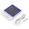CTH‑609 Digital Thermometer Hygrometer Wall Mounted Temperature Humidity Meter for