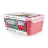 Tefal Masterseal Colour Edition Terracotta Rectangular Set of 4