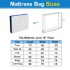 Rilelola Mattress Bags for Moving, Reusable Heavy Duty Moving Supplies,