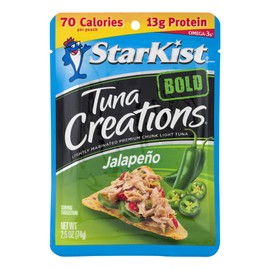 StarKist Tuna Creations BOLD Jalapeño - 2.6 oz Pouch (Pack of 24) (Packaging May Vary)