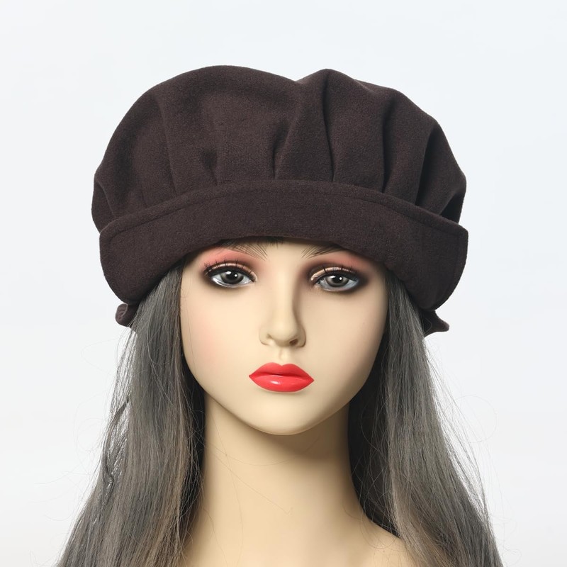 Medieval Costume Accessory Hat Renaissance Tudor Flat Caps Cosplay Party