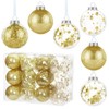 Kesote Christmas Baubles Gold 24 x Christmas Tree Baubles Christmas