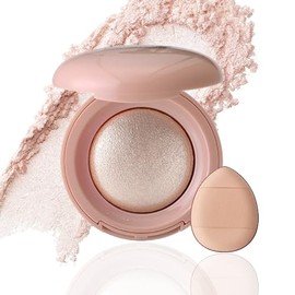 Paleta de polvos iluminadores horneados, resaltador de acabado natural construible, polvo facial ligero brillante y mate para pómulos, regalo de maqui