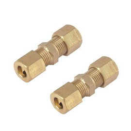 Pipe Joint Repair Kit with Flare Nut Socket 3/16 (4.8mm) Diameter - Perfect for Repairing Brake Pipe Seams! Double Port Ring Connector Pipe Joint