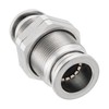 Yoebor Stainless Steel 304 Pneumatic Push to Connect Bulkhead Union