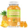 Magnesium Potassium Supplement Gummies - New Formula Calm Magnesium Glycinate