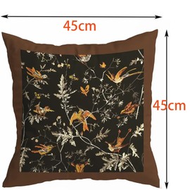 syiyunran Abstract Art Printed Cushion Cover – Set of 2 Cushion Covers 45 x 45 cm European Classic Home Sofa Decorative Cushion Covers Decorative Cushion with Filling Children's Cushion Covers Light