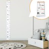 Kisangel Kids Growth Chart 20x200cm Cloth Wall Decal for Kids