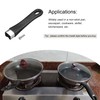 sourcing map Pan Replacement Handle Black 165mm/6.5inch with Screw Nonstick