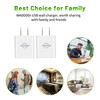 5W USB A Charger 2 Pack White