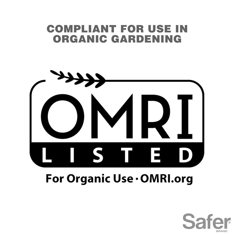 Safer 5118-6 Insect Killing Soap Concentrate - Insecticidal Soap for