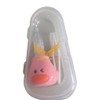 Atomic Angel Baby Nasal Aspirator, Pink Duck Design with Anti-backflow,