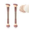 LEEQ Bronzer Brush - 2 Pieces The Magic Powder Brush