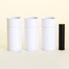 50 mL White Kraft Paperboard Lip Balm/Salve/Cosmetic/Lotion/Deodorant Tubes (100)