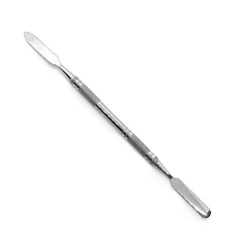 GLAM RAIDER MAKEUP MIXING PALETTE AND SPATULA, CIRCULAR