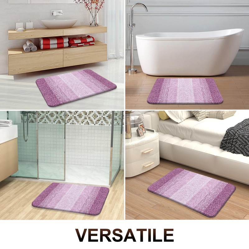 OLANLY OLANLY Bathroom Runner Rugs 59x24, Extra Soft Absorbent Microfiber