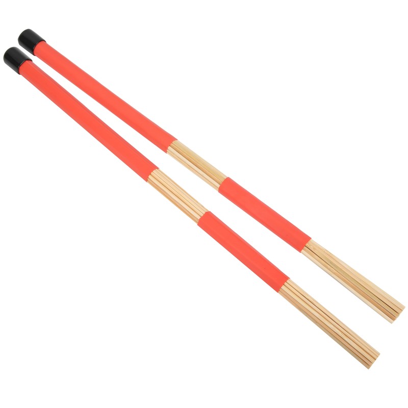 Drum Stick Brush Set Jazz Retractable Metal Wire 19 Beam