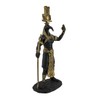Black Thoth Egyptian God Golden Accents Statue