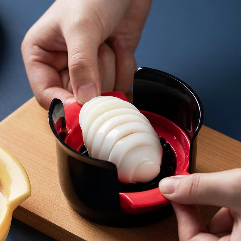 3 in 1Egg Slicer for Boiled Eggs Egg Cutter Egg