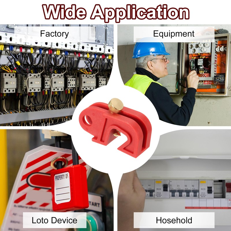 sourcing map Circuit Breaker Lockout Industrial Grade Miniature Loto Device