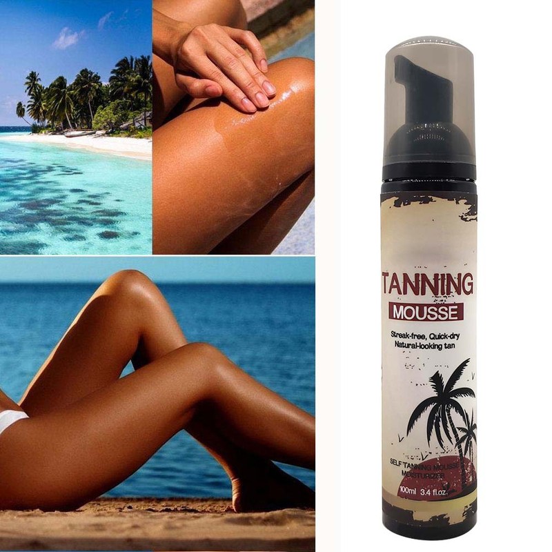 100ml Self Tanner Longlasting Moisturizing Sunless Tanning Lotion Body Cream