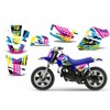 Flashback-AMRRACING MX Graphics decal kit fits Yamaha PW50 All years-Flashback