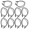 10 Sets 4mm Female to Female Banana Socket Test Lead