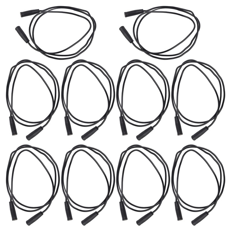 10 Sets 4mm Female to Female Banana Socket Test Lead