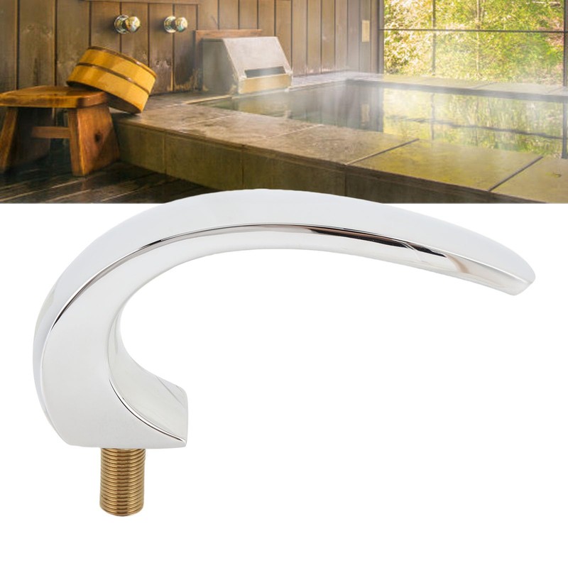 Waterfall Tub Spout, Stainless Steel G1/2 Male Thread Wall Mounted