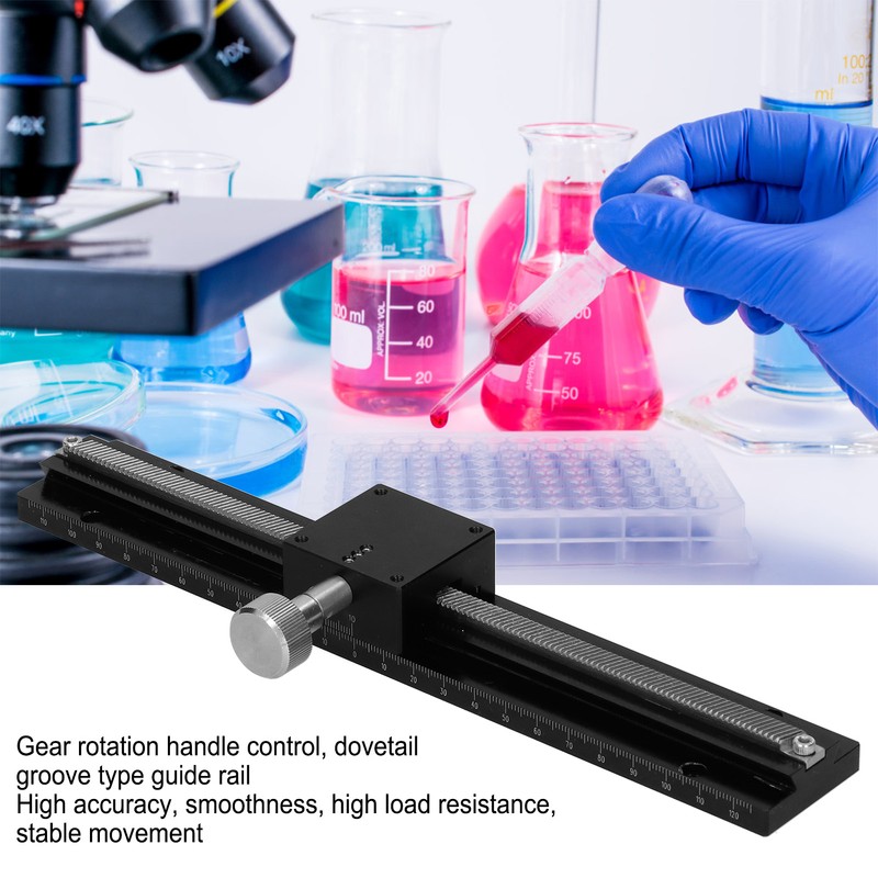 Linear Stage Thin High Accuracy Manual Platform Sliding Table Aluminum