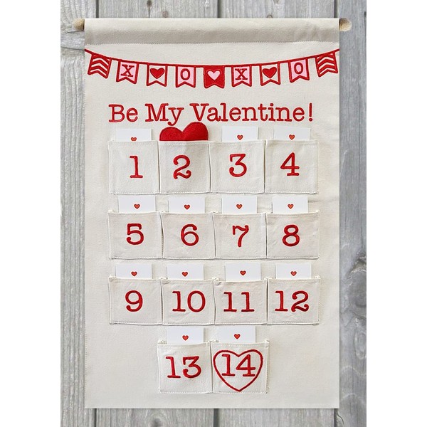 Valentine's Countdown Calendar by Pockets of Learning | Heartwarming Canvas