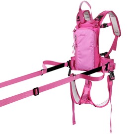 skiguard Ski Harness for Kids: Teach Your Child The Speed Control of Skiing and Snowboarding - Shock Absorbing Leashes - Mini Backpack - Adjustable Seat Harness - Perfect for Beginners