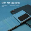 PELLE TORO Handmade Super Slim Men's Wallet, Handmade with Napa