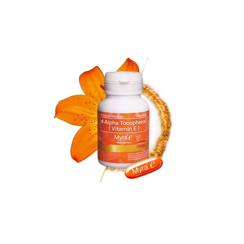 Myra E 400 IU Vitamin E d-Alpha Tocopherol (30caps)