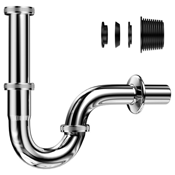 Ghazpmuk Siphon for Sink, Pipe Siphon, Universal, Sink Drain Fitting,