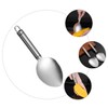 iplusmile Ergonomic Mango Peeler Fruit Slicer Scooper Stainless Steel Mango