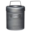 KitchenCraft Industrial Kitchen Vintage-Style Metal Coffee Canister, 1 L (1.75