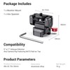 SMALLRIG Field Monitor Holder Mount with Quick Release NATO Clamp