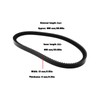Create idea Pack of 2 Mixer Drive Belts, Timing Belt,