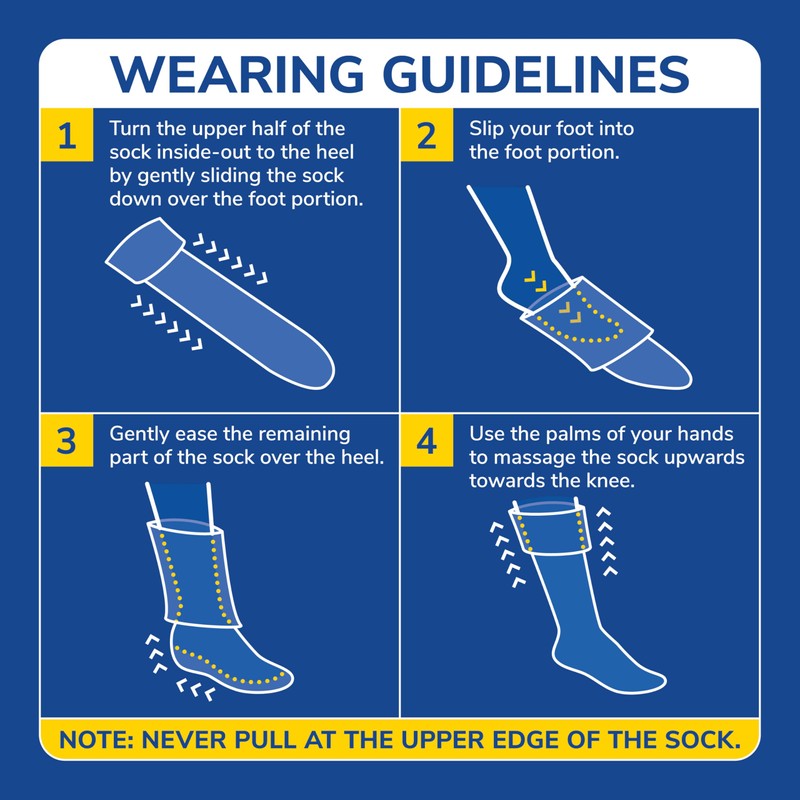 Dr. Scholl's womens Graduated Compression Knee High - 1 &
