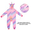 KAKU NANU Unicorn Onesies for Girls Kids Fluffy Pyjamas Age