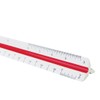 ALVIN, Architect Triangular Scale, Multipurpose Drafting Ruler for Drawing, Planning,