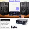 Amplifier Bluetooth 5.0 HiFi Stereo Amplifier Mini AMP Receiver 12V/5A