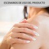 24Tabletas Uñas Press on Cortas, Patrón Puntos De Onda Blancos