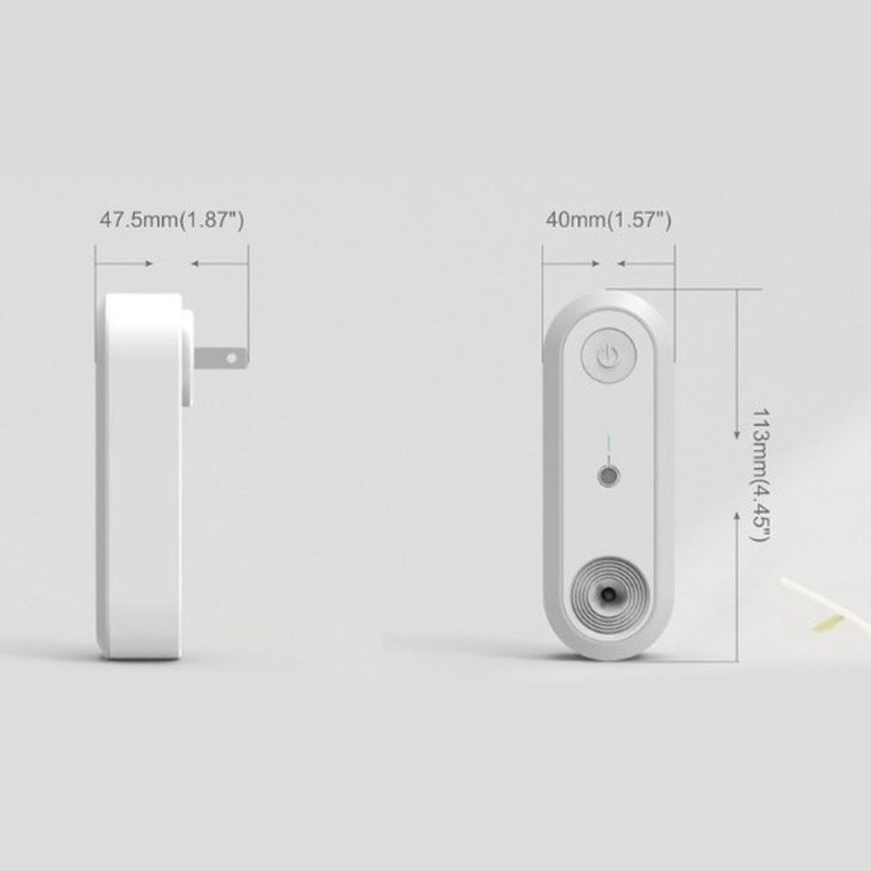 Air Purifier Night Light Small Plug in Negative Ion Generator