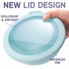COOK WITH COLOR Mixing Bowls with TPR Lids - 12