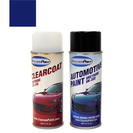 ColorRite Aerosol Automotive Touch-up Paint for Nissan Sentra - Dark Blue Metallic Clearcoat B23 - Color+Clearcoat Package