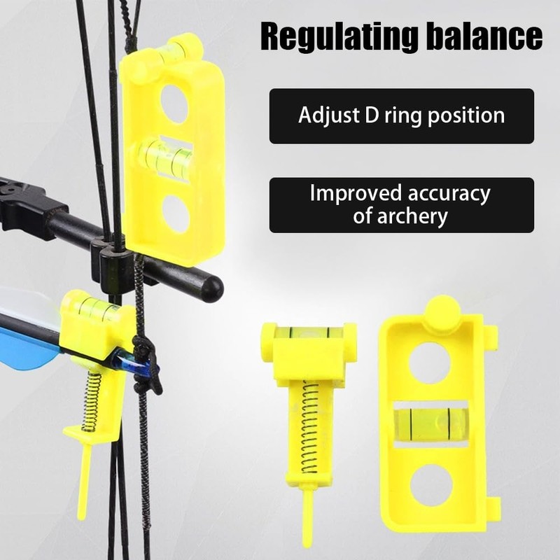 DONGKER Archery Tuning and Mounting String Spirit Level Combo Set