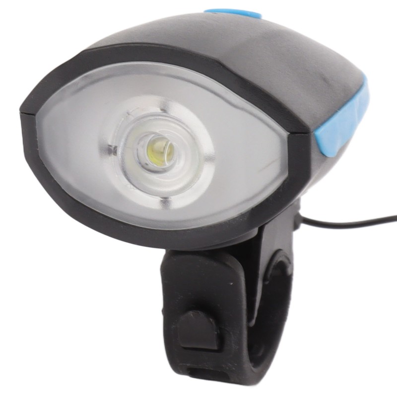 Bike Light with Horn 3 Lighting Modes USB Charging Waterproof