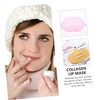 TOVINANNA 20pcs Lip Masks Hydrating Exfoliating Lip Pads Collagen for